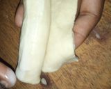 A picture of step 3 of Fried Fish roll.