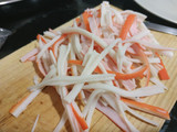 🐟Merluza con calabacín y surimi🐟