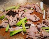 蔥爆沙茶豬肉的食譜步驟4照片