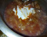 A picture of step 7 of Alu Gosht.