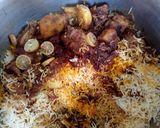 A picture of step 9 of Restaurant Style Biryani.
