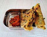 मेथी पराठा (methi paratha recipe in Hindi) रेसिपी चरण 3 फोटो