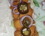 A picture of step 2 of Chicken Tender Pops Burger 🍔🍔.