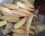 Foto langkah ke 3 dari resep Tetelan sapi jagung muda saos tiram.