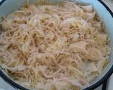 Tejfölös savanyú káposzta / köret / recept fázis 2 fotója
