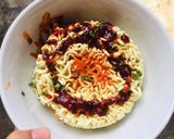 Hình bước làm 1 của món Mì Siu Cay Cấp Độ 7