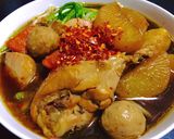 รูปขั้นตอนการทำที่ 2 ของ ก๋วยเตี๋ยวไก่ตุ๋น แบบฉบับฉันเอง ^^