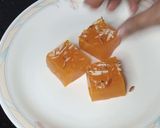A picture of step 9 of Bombay Karachi Halwa.