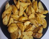 عکس مرحله 3 از دستور سیب زمینی تنوری با سس قارچ 😋