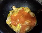 A picture of step 3 of Chicken makhani karahi ❤❤❤.