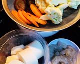 Hình bước làm 1 của món Canh Ngũ Vị