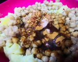 A picture of step 2 of Aloo chany ki khatti meethi chaat.