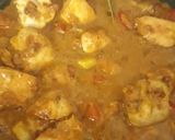 A picture of step 3 of Chicken curry.