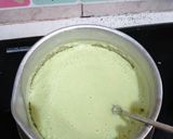 Foto langkah ke 4 dari resep Matcha Cheesecake.