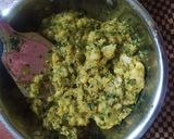 A picture of step 5 of Whole wheat flour stuff paratha.
