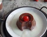 Foto langkah ke 4 dari resep Puding Sutra Coklat Lembut.