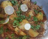 A picture of step 6 of Bombay Biryani.