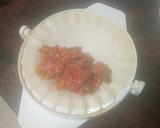 Foto del paso 6 de la receta: Empanadillas de salchicha fresca y salteado de verduras al horno