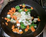 Beef Tendon Stir-fry Rice recipe step 7 photo