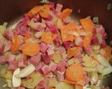 Foto del paso 1 de la receta: Guisantes con jamón