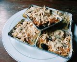 Foto langkah ke 6 dari resep Bread pudding with tiramisu sauce.