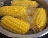 A picture of step 2 of Corn Chaat / Cheese Corn Chaat.