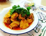 Hình bước làm 9 của món Cà ri Gà