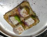 A picture of step 1 of Open Cheesy Paneer Tikka Sandwich Bites !!.