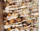 A picture of step 7 of Buffalo Chicken and Roasted Potato Casserole.