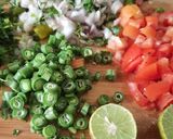 A picture of step 3 of Vegetable sooji upma (rava upma).