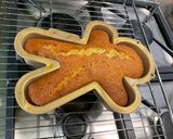 Une image de l'étape 12 de Gâteau bonhomme à la pistache et noix de cajou.