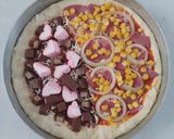Foto langkah ke 5 dari resep Pizza Dua Rasa.