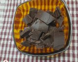 A picture of step 3 of Amaranth Peanut Butter Chocolate Bars.