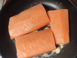 Salmón con soja y miel