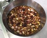 Une image de l'étape 9 de Marinade pour gibier aux cranberries, oignon, thym, vin rouge, échalotes et citron.