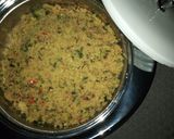 A picture of step 10 of Dambun shinkafa.