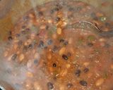 A picture of step 2 of Nearly Vegan Chilli.