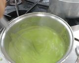 Foto del paso 16 de la receta: Crema de guisantes con jamón crocante y huevo