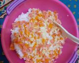 Foto langkah ke 4 dari resep Mentai chicken rice.