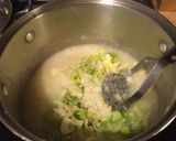 A picture of step 3 of Potato and Leek Soup.