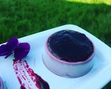 Áfonyás panna cotta, áfony coulis-val recept fázis 2 fotója