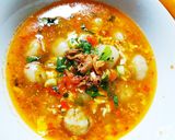 Foto langkah ke 5 dari resep Cilok kuah maknyus 🤤.
