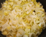 Foto del paso 2 de la receta: Quiche de puerros, jamón y queso de cabra