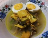 Foto langkah ke 6 dari resep Soto Kuning Tahu Daging.