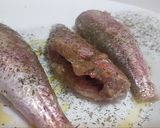 Foto del paso 2 de la receta: Champiñones rellenos con salmonetes