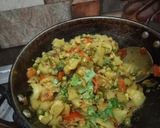 लौकी,मटर की सब्जी (louki matar ki sabji recipe in Hindi) रेसिपी चरण 3 फोटो