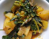 আলু মেথির সবজি (alu methi sabji recipe in Bengali) রেসিপি ধাপ - 10 ছবি