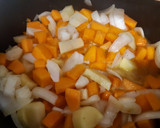 Foto del paso 5 de la receta: Puré de calabaza, zanahoria y cebolla toque de comino y jengibre