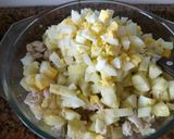 Foto del paso 6 de la receta: Mi ensalada con piña, manzana y pollo