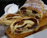 Fahéjas szilvás mazsolás kalács recept fázis 4 fotója